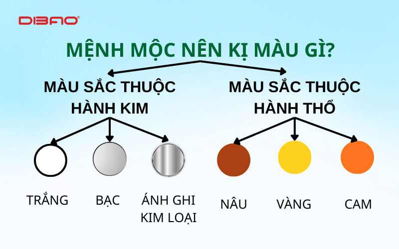 mệnh mộc mua xe màu gì thì hợp